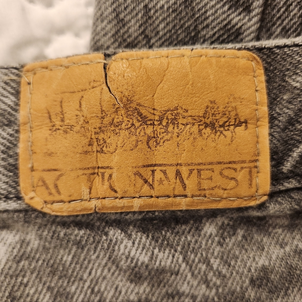 80's Action West Acid Wash Jeans 9/10 - Picture 10 of 16